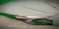 Cewek Jilbab Belajar Nyepong